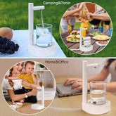 Desk Dispenser Electric Water Gallon Automatic Water Bottle Dispenser Rechargeable Water Dispenser - Show Gadgets